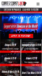 Mobile Screenshot of coast2coastlive.com